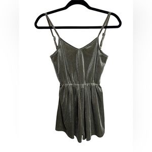Girls Velvet Romper Size 11/12
